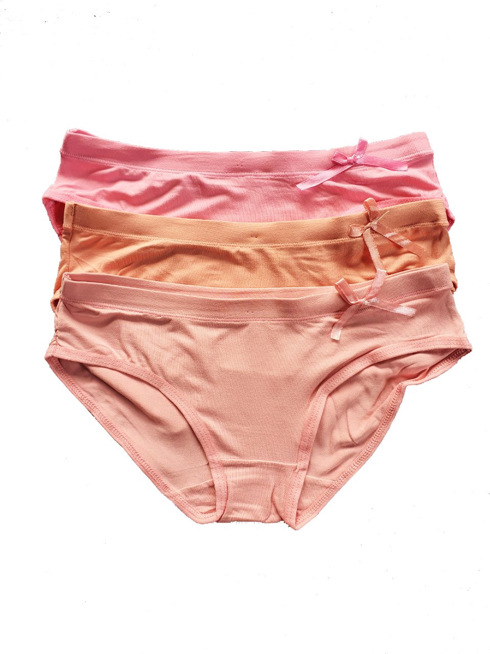 Set 3 quần chip cotton bé gái từ 35kg đến 45kg