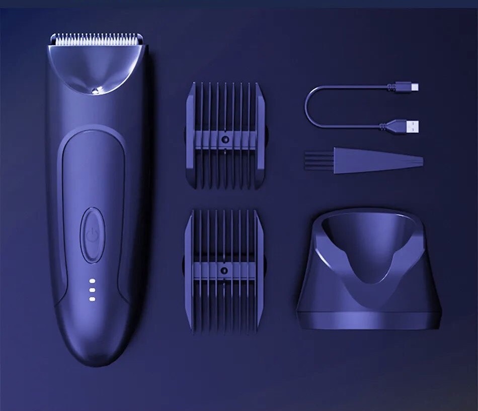 TÔNG ĐƠ CẮT TÓC WIWU HERBERT ELECTRIC SHAVER SH003 làm bằng nhựa ABS, có cổng sạc usb-c - Hàng chính hãng