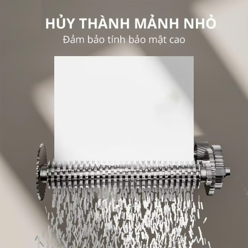 Máy Hủy Tài Liệu Deli Cao Cấp 15 Lít ET024, Máy Băm Giấy Card CD Bảo Mật Thông Tin Tài Liệu Giấy Tờ