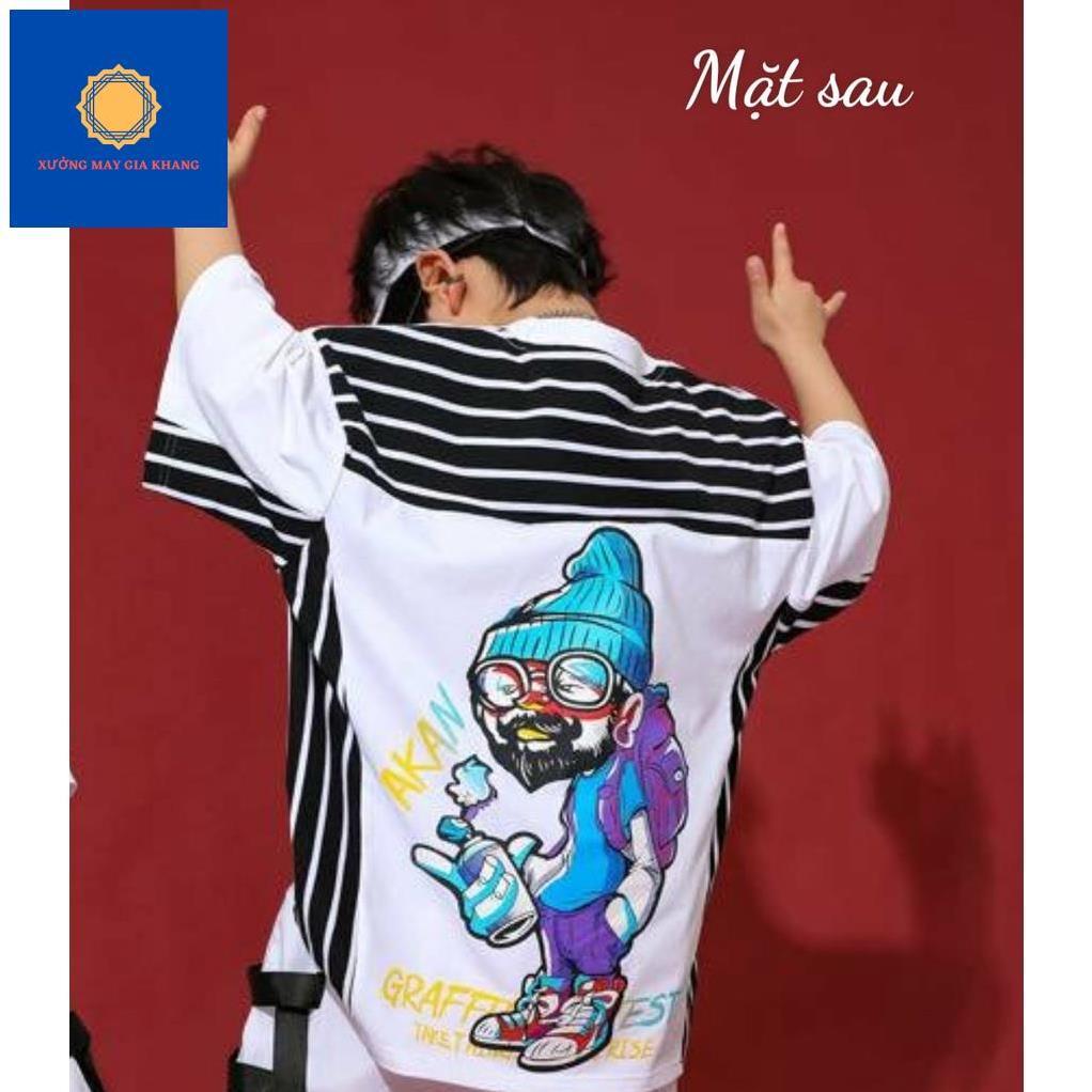 MS: 210578 - Đồ bộ bé trai, bé gái, kiểu dáng HipHop cá tính, sành điệu, thun cotton ngắn tay - GiaKhang (Màu đỏ)