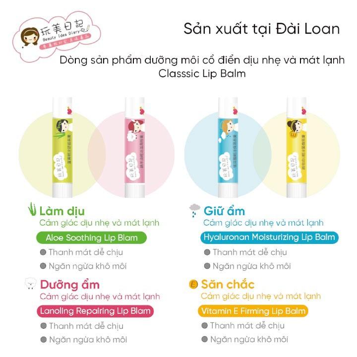 Son dưỡng môi phục hồi Beauty idea Diary Lip Balm – Đài Loan 5g