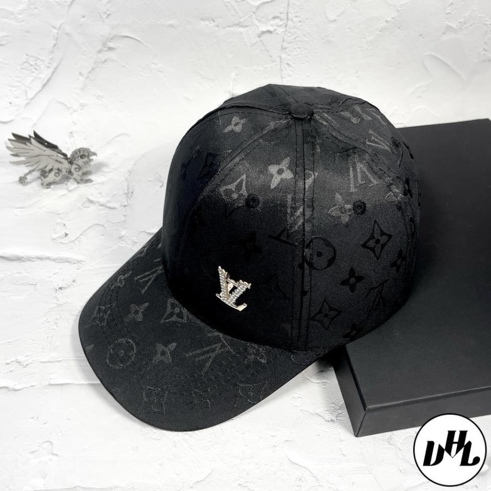 NÓN MŨ LƯỠI TRAI SNAPBACK LOGO LV HỌA TIẾT IN BÓNG CỰC ĐẸP