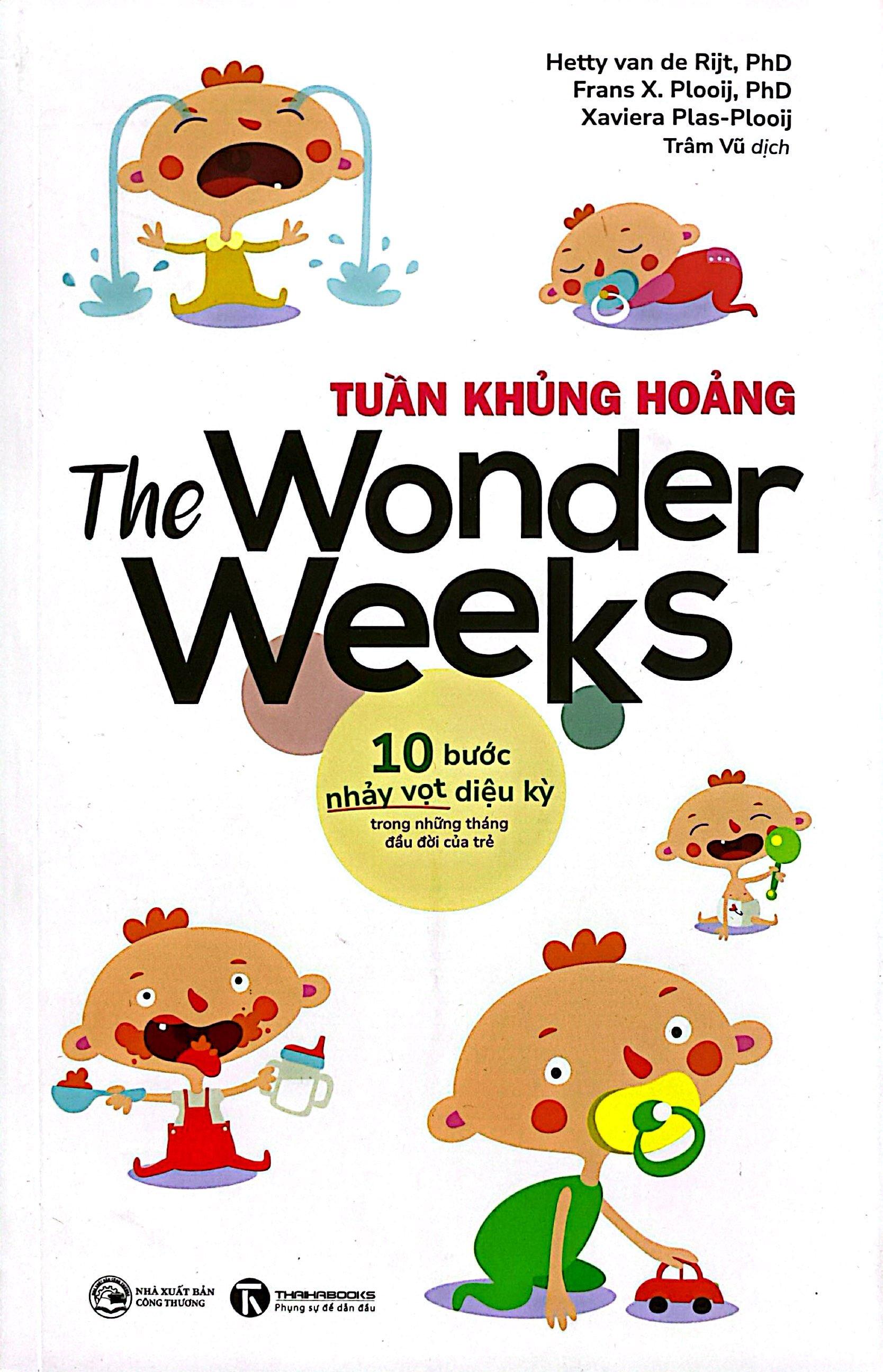 Sách - The Wonder Weeks - Tuần Khủng Hoảng - 10 Bước Nhảy Vọt Diệu Kỳ Trong Những Tháng Đầu Đời Của Trẻ (Tái Bản 2024)