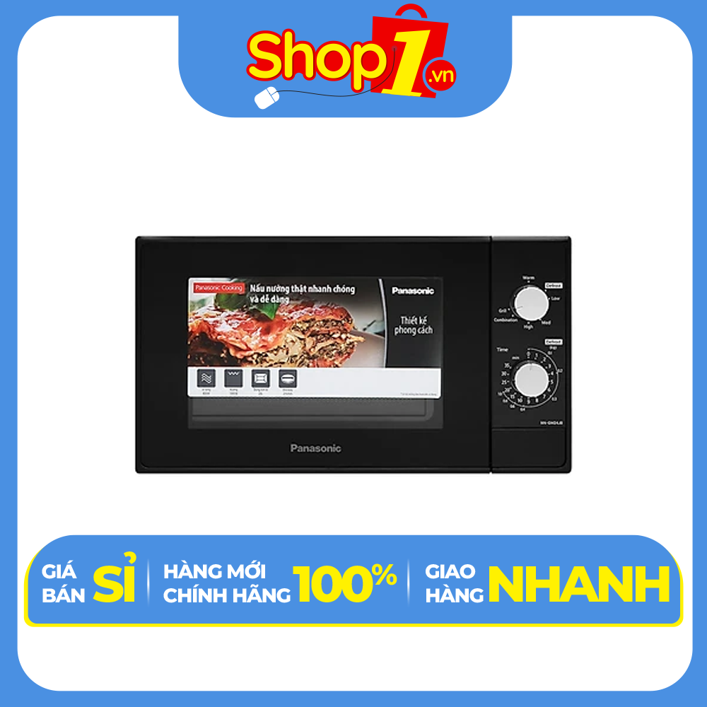 Lò Vi Sóng Cơ Có Nướng Panasonic NN-GM24JBYUE  - Hàng Chính Hãng