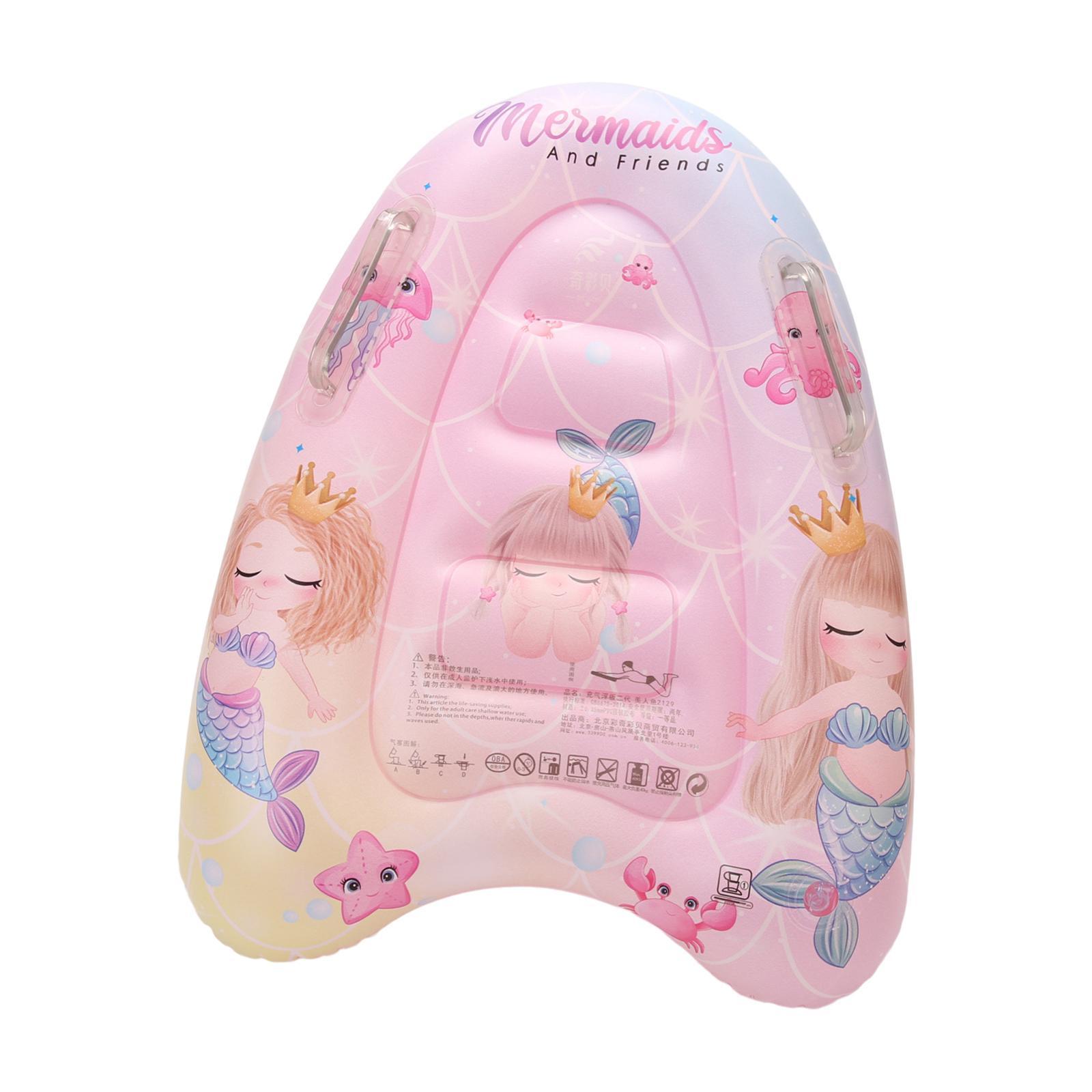 Kids Inflatable Surfboard Pool Floats Summer Lightweight Toys Surf Kickboard