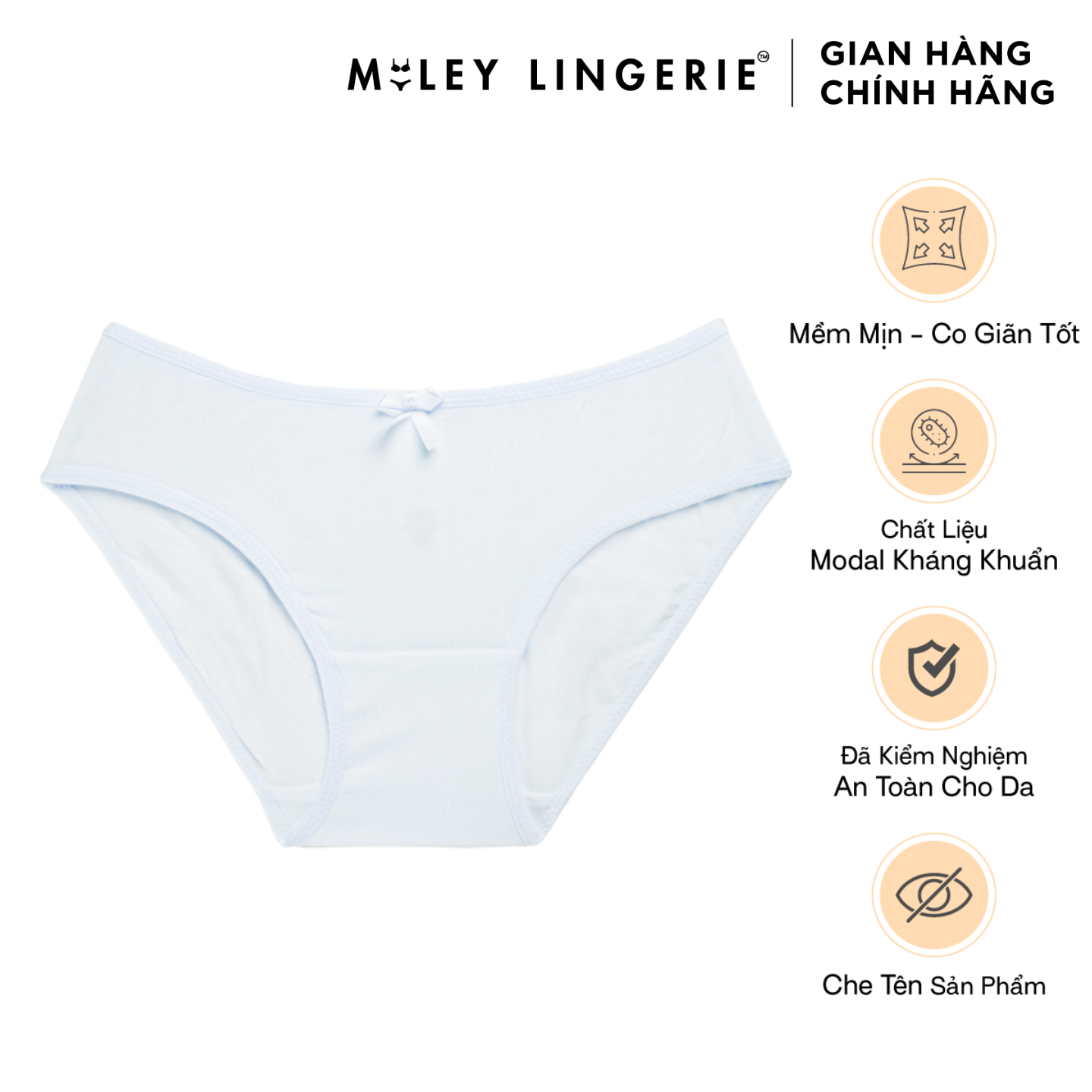 Quần Lót Nữ Modal Trơn Comfort Miley Lingerie BCS-04