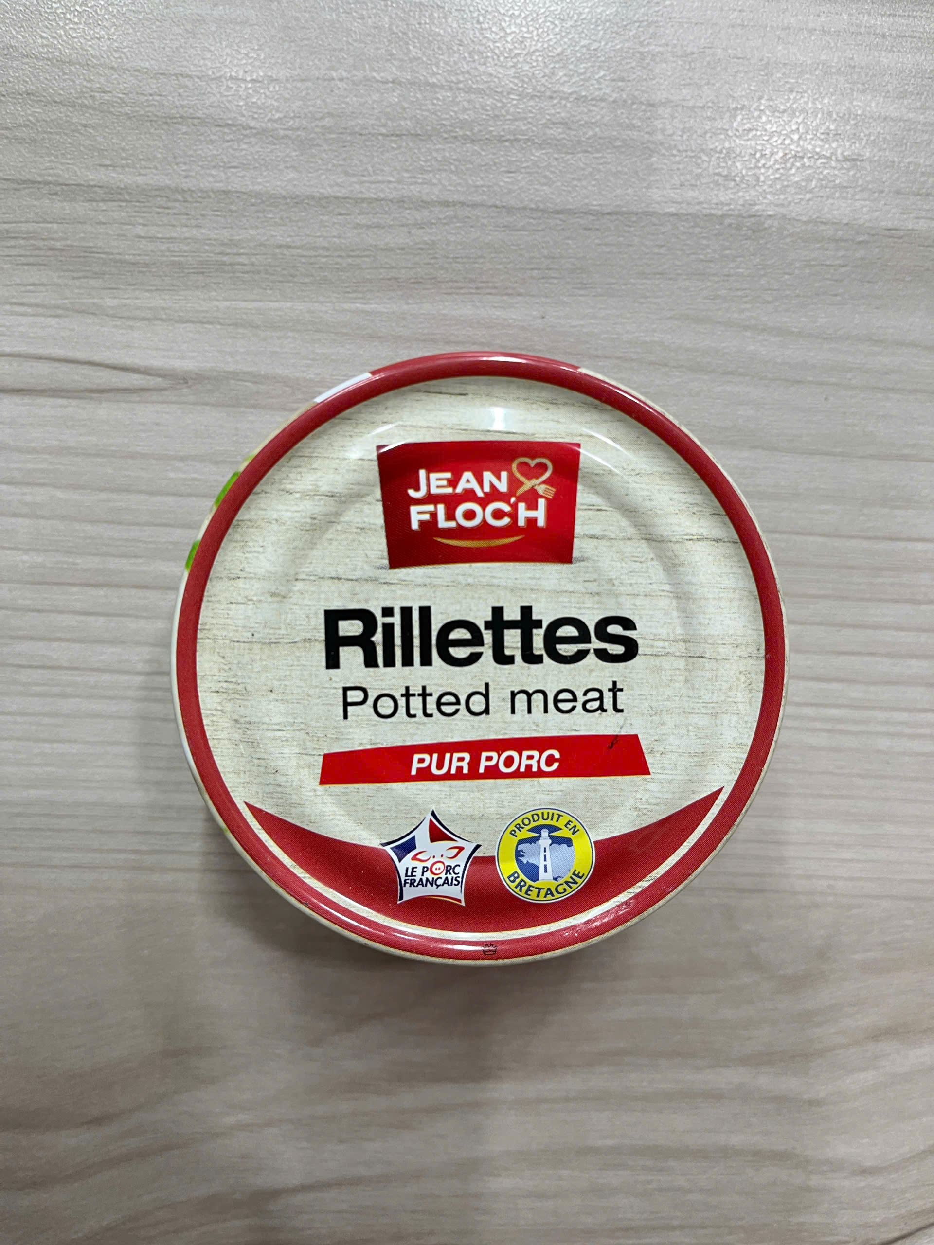 Pate thịt sợi Rilletes Jean Floch 125g - Pháp