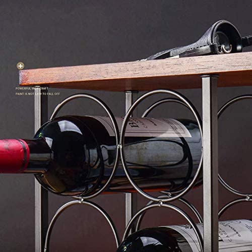 Kệ Để 6 Chai Và 2 Ly Vang NT626A