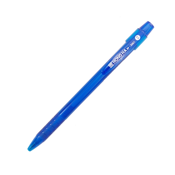 Bộ 5 Bút Bi Hồng Hà 0.5mm BP-2461 - Mực Xanh