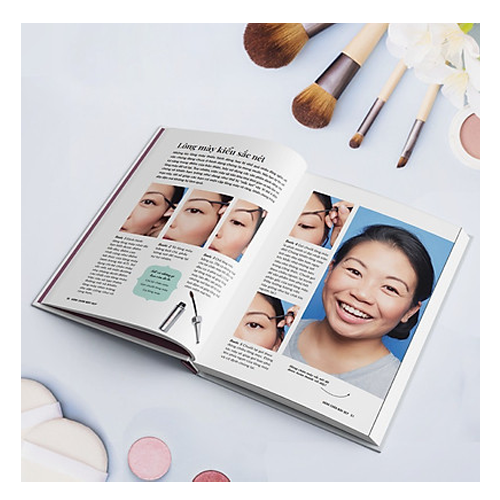 Sách - The makeup manual - Trang điểm tự nhiên, học cách trang điểm từ a-z