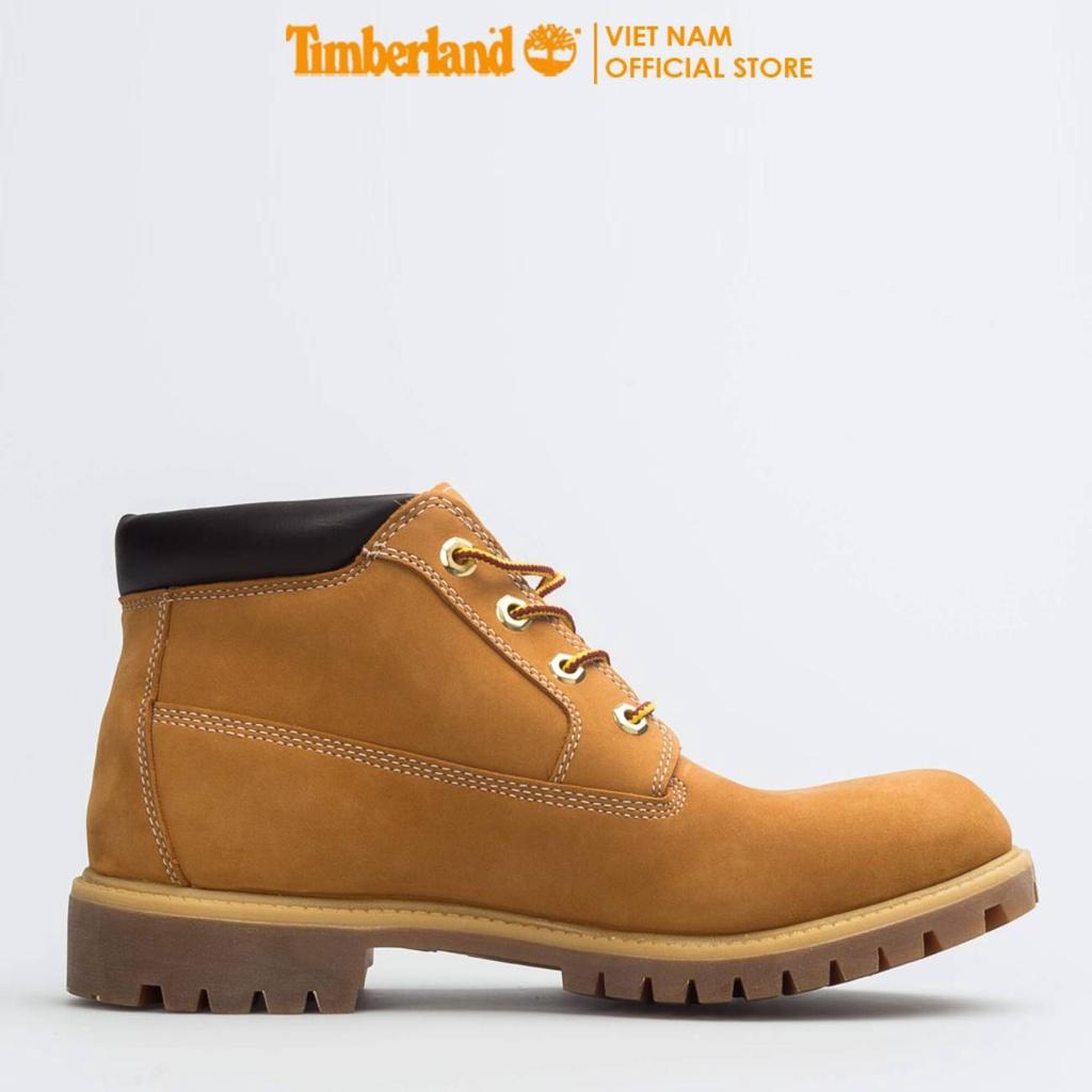 Giày Cổ Cao Nam Timberland Waterproof Chukka Màu Bò TB02306124