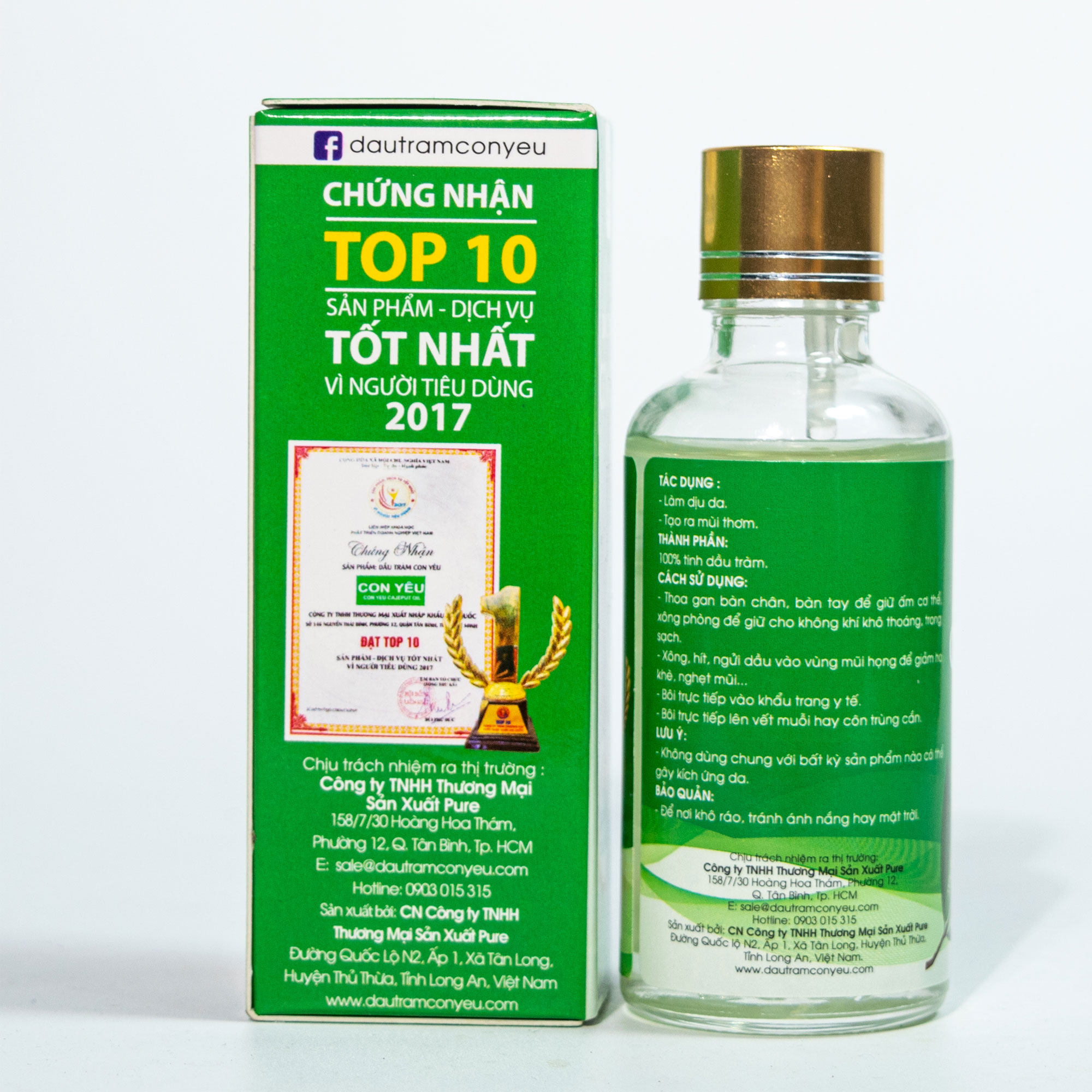 Dầu Tràm Con Yêu Cy50 (50ml)