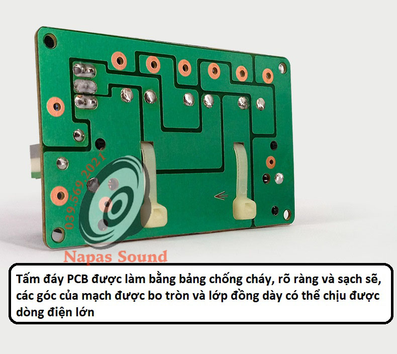 MẠCH PHÂN TẦN LOA 3 ĐƯỜNG TIẾNG WEAH336 - LẮP 1 BASS + 1 MID + 1 TRÉP - PHÂN TẦN 3 LOA