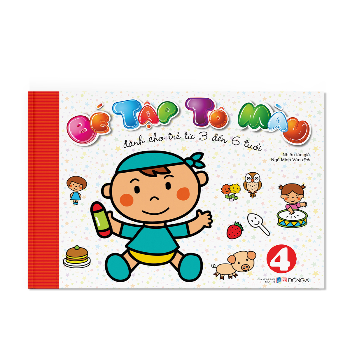Bé tập tô màu (3-6 tuổi)