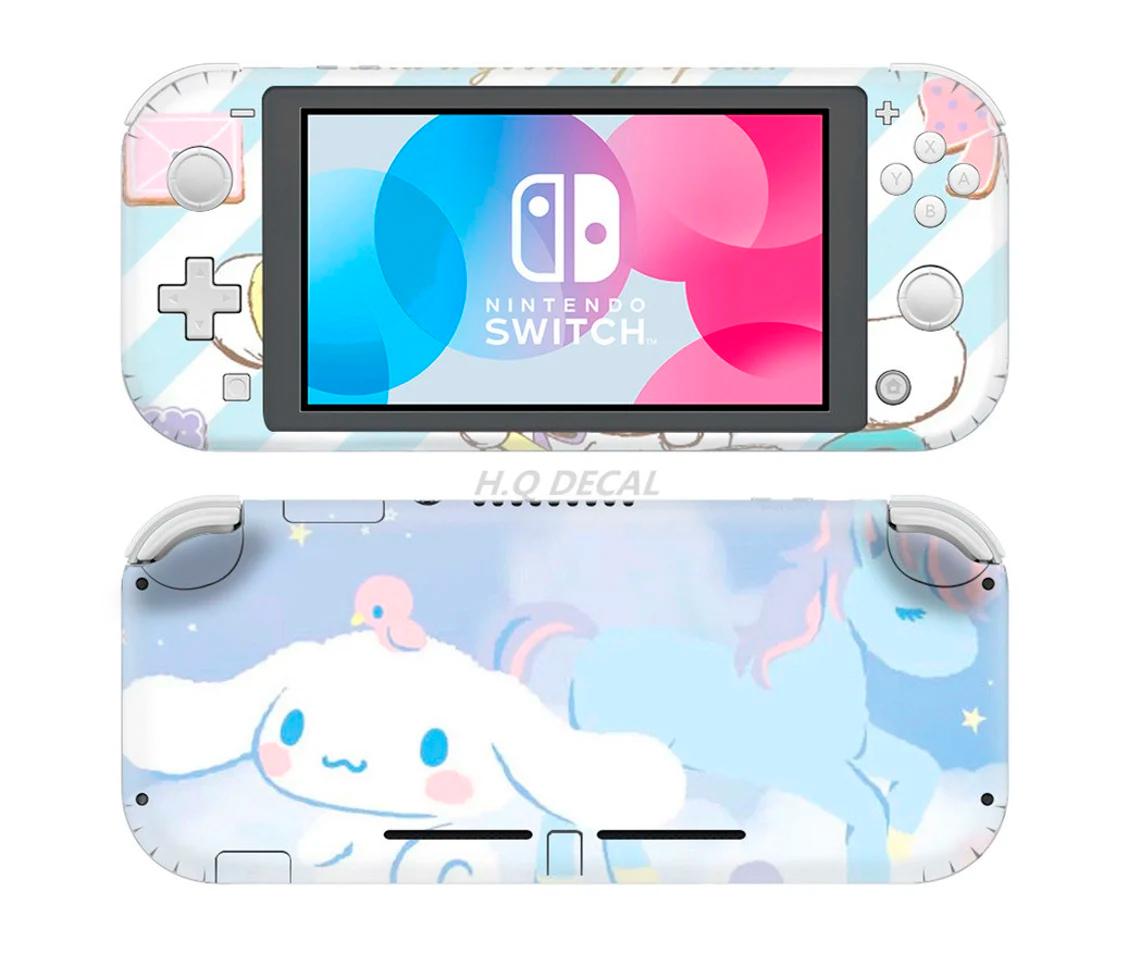 Skin decal dán Nintendo Switch Lite mẫu Thỏ Bunny (dễ dán, đã cắt sẵn)