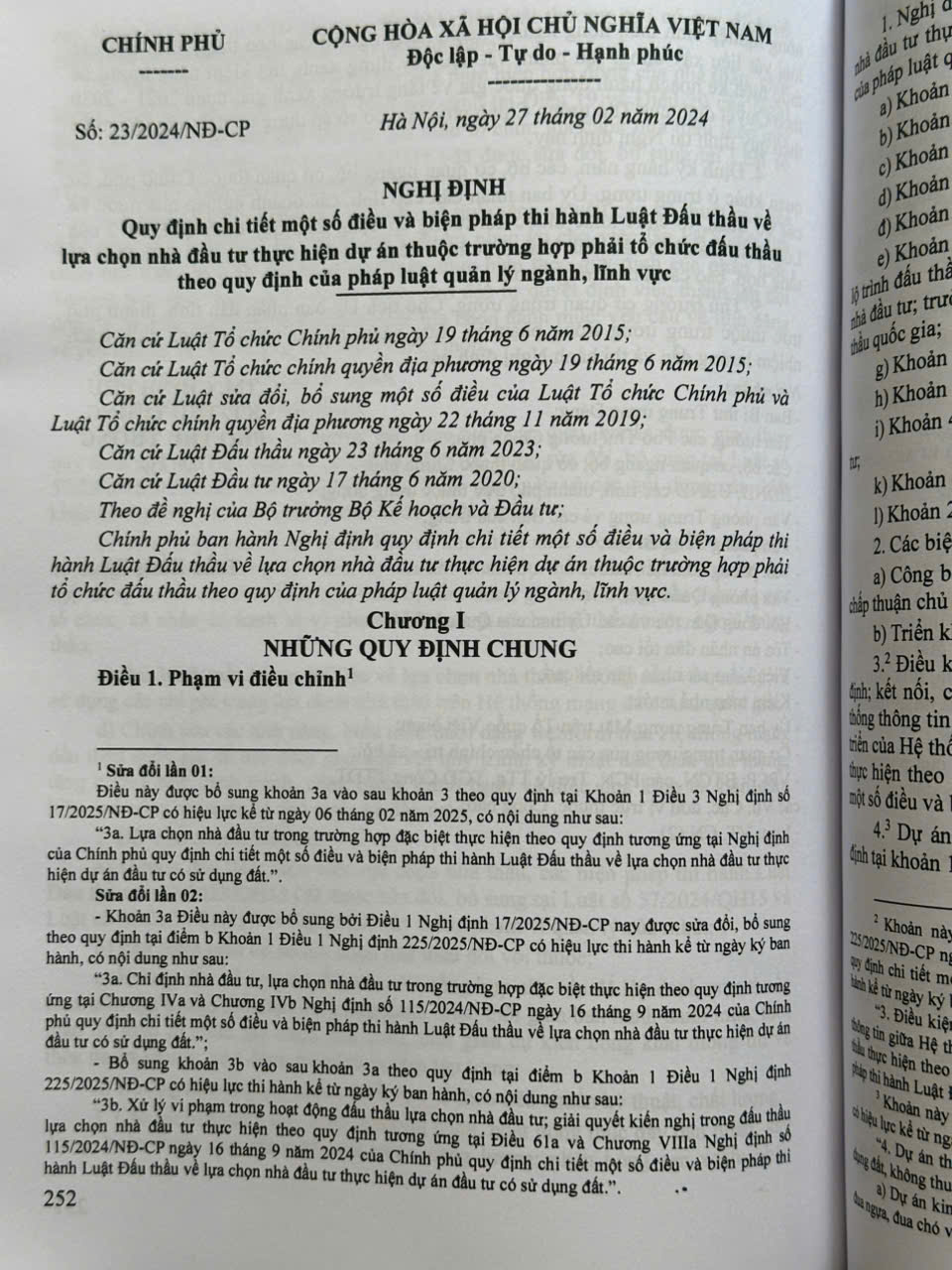 Sách Luật Đấu Thầu - Hệ Thống Các Nghị Định Quy Định Chi Tiết Và Biện Pháp Thi Hành - V2647T