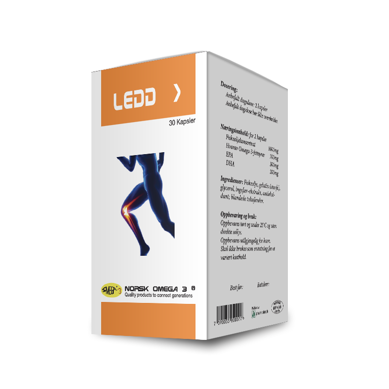 Omega 3 Norsk Ledd chuyên biệt cho khớp xuất xứ từ Na Uy - Lọ 30 Viên