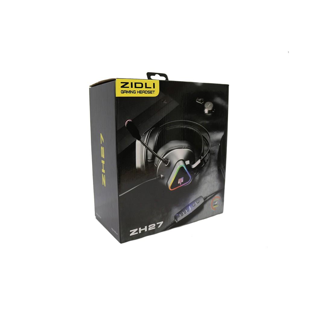 Tai nghe Gaming ZIDLI ZH27 (Real RGB - Sound 7.1) - Hàng Chính Hãng