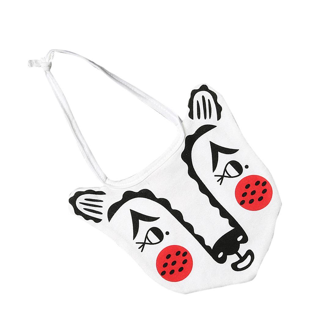 Waterproof Bibs Baby Kids Tiger/Bear Cotton Bandana Feeding Saliva Towel Children Supplies