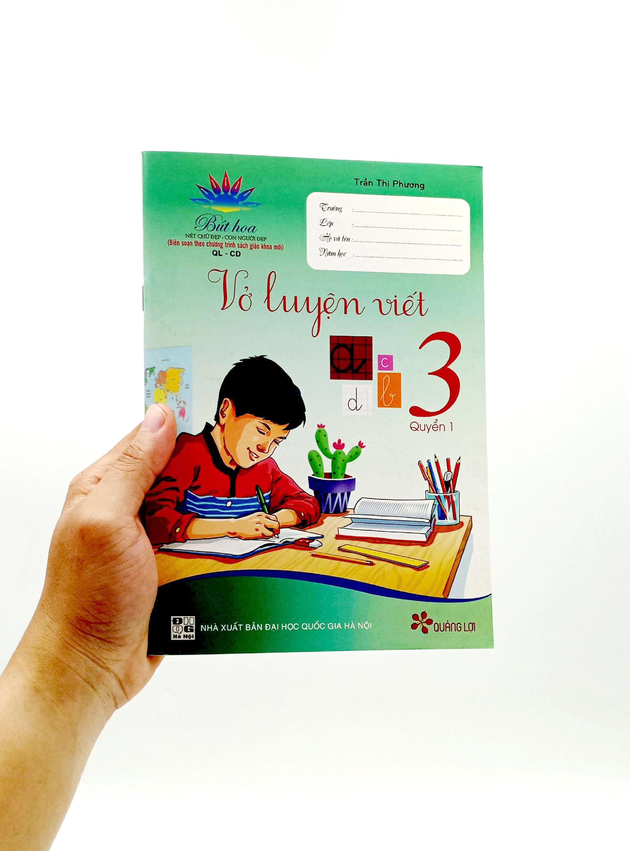 Vở Luyện Viết 3 - Tập 1