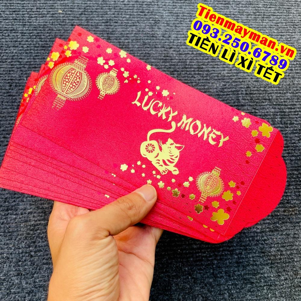 Bao Lì Xì Cao Cấp : Hồng Bao Lucky Money Hình Con Mèo 2023 Ép Kim Sang Trọng , Tặng Lì Xì Tết - Quà Tết Độc - PASA COLLECTION