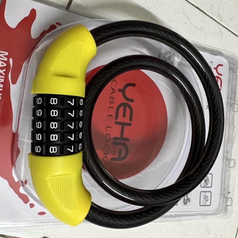 Khóa dây xe đạp 5 số YEHA S3112 - MSOFT