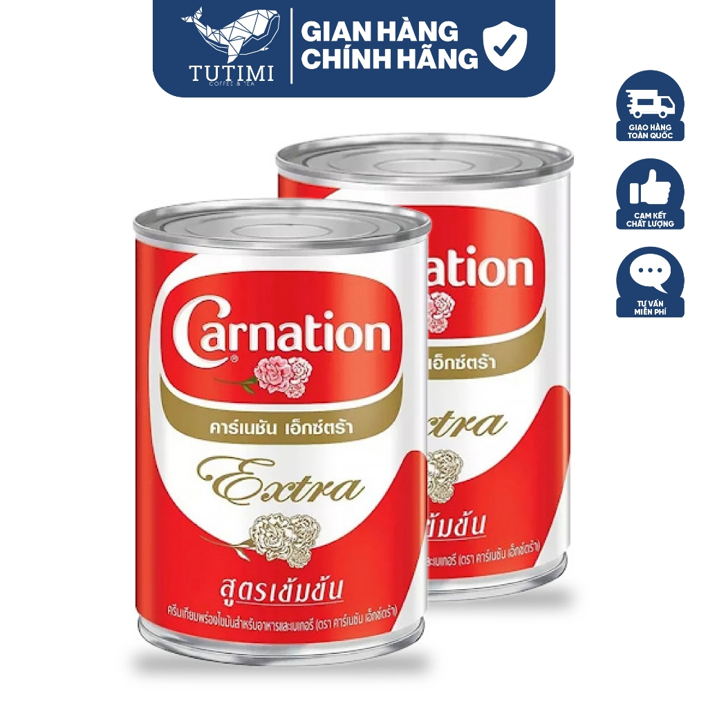 Sữa Béo Thái Carnation - Sữa Hoa Hồng - Sữa Béo Nước Bay Hơi