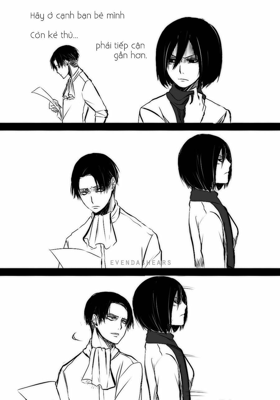 tấn công người khổng lồ - doujinshi eren x mikasa chapter 60 2