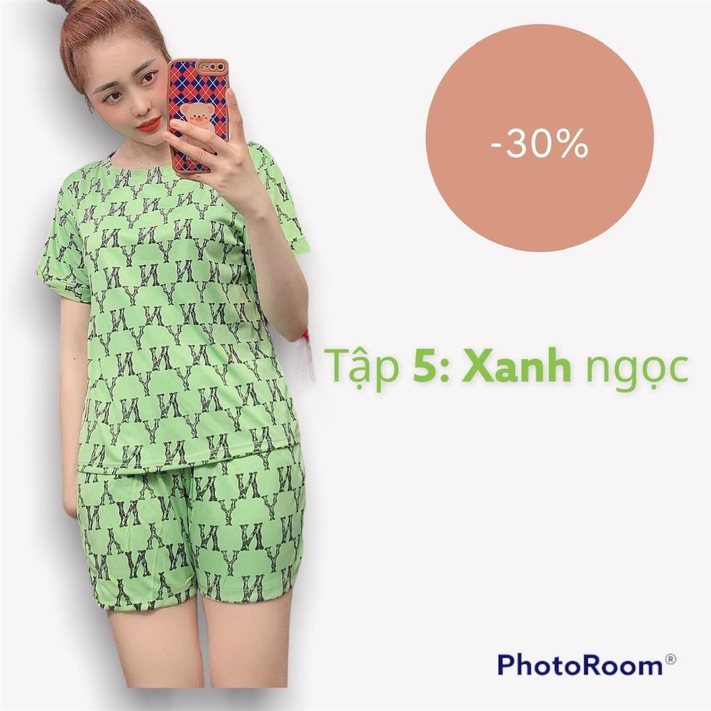 SET ĐỒ ĐÙI TAY CỘC MẶC NHÀ DÀNH CHO NỮ - D84