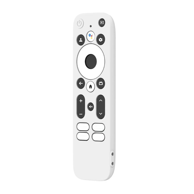 Vỏ bảo vệ từ xa bằng silicon cho MECOOL KD3 Android stick Tay cầm điều khiển từ xa Vỏ thân thiện với da Vỏ phát sáng Màu sắc: Trắng