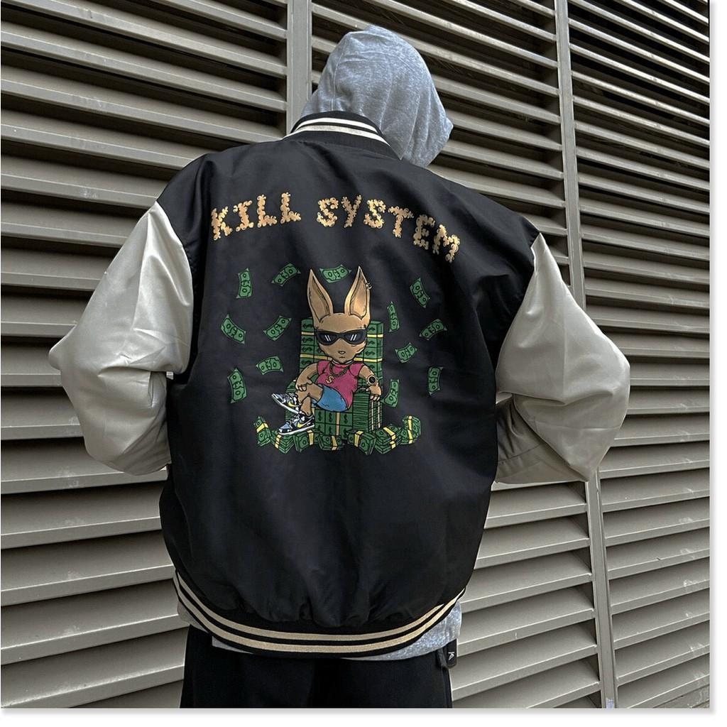 Áo khoác dù bomber unisex dành cho nam nữ cực chất , siêu đẹp hot hè 2021 THỜI TRANG KING FASHION