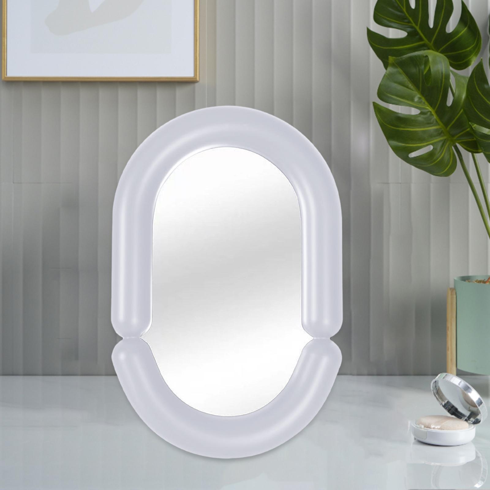 Irregular Makeup Mirror Stylish Decorative Desk Mirror for Table Desk Vanity