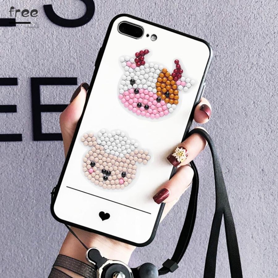 41 Hình Tranh Đính Đá Sticker Mini Trang Trí Sáng Tạo