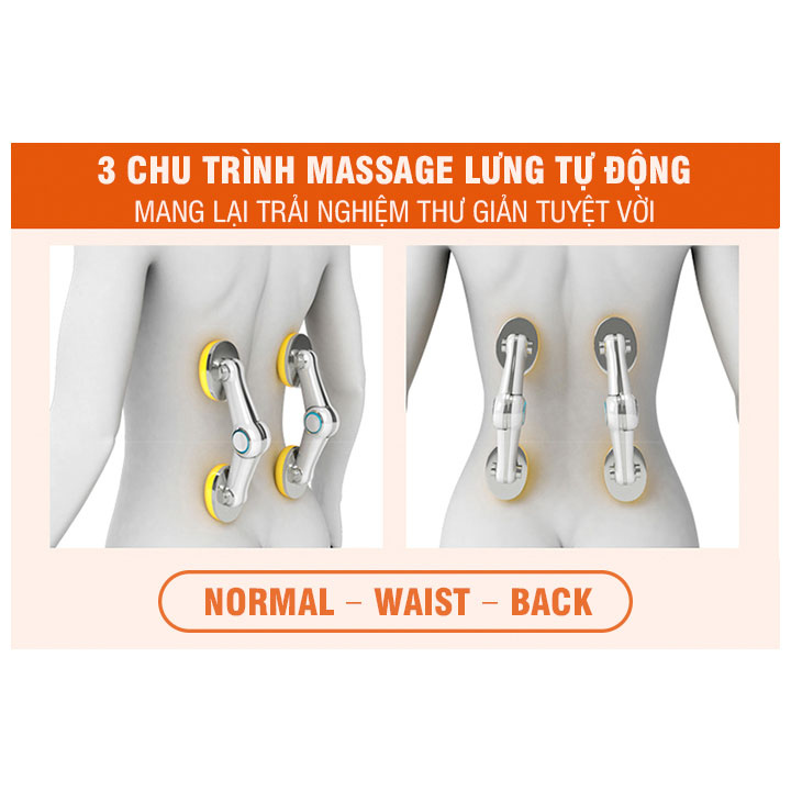 Đệm, Ghế massage Toàn Thân Nikio NK-180 - Máy Mát Xa Lưng Chuyên Sâu, Hỗ Trợ Xoa Bóp Cổ Vai Gáy, Công Nghệ Xoa Bóp Dây Ấn, Rung Và Nhiệt Nóng - Cải Thiện Đau Mỏi Toàn Thân - Sử Dụng Được Trên Ô Tô - Màu nâu