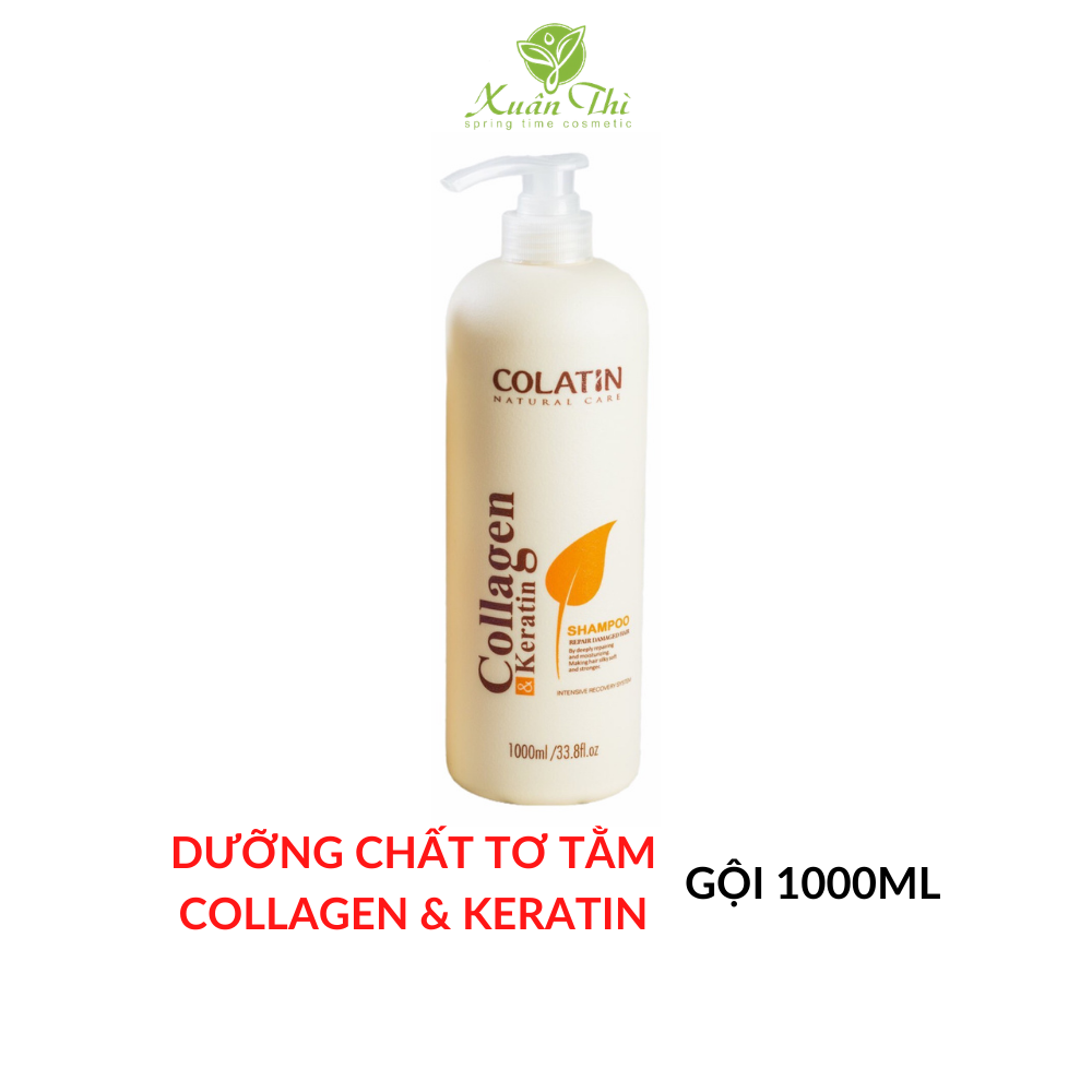 DẦU GỘI DƯỠNG CHẤT TƠ TẰM 1000ML