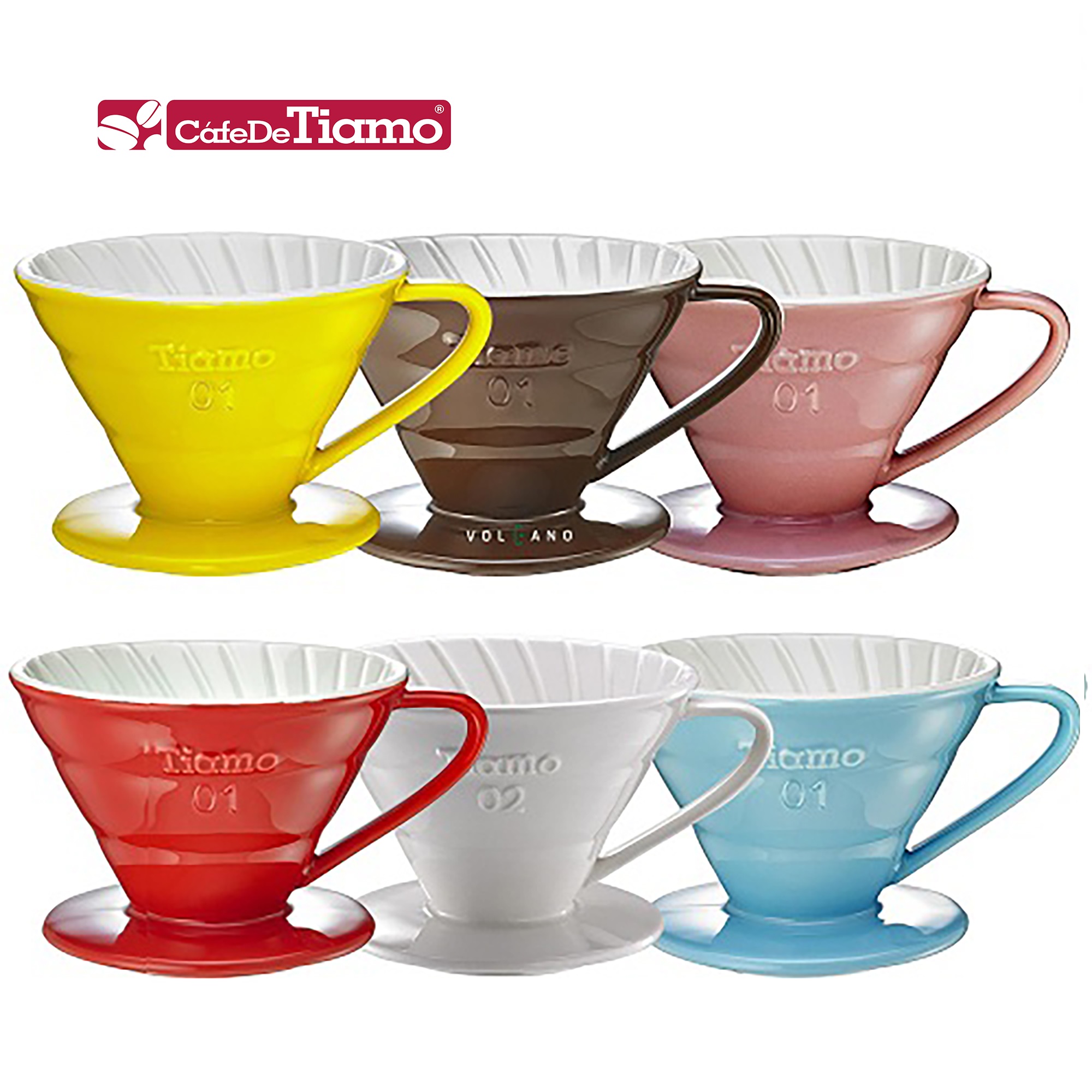 Phễu sứ V60 01 Tiamo