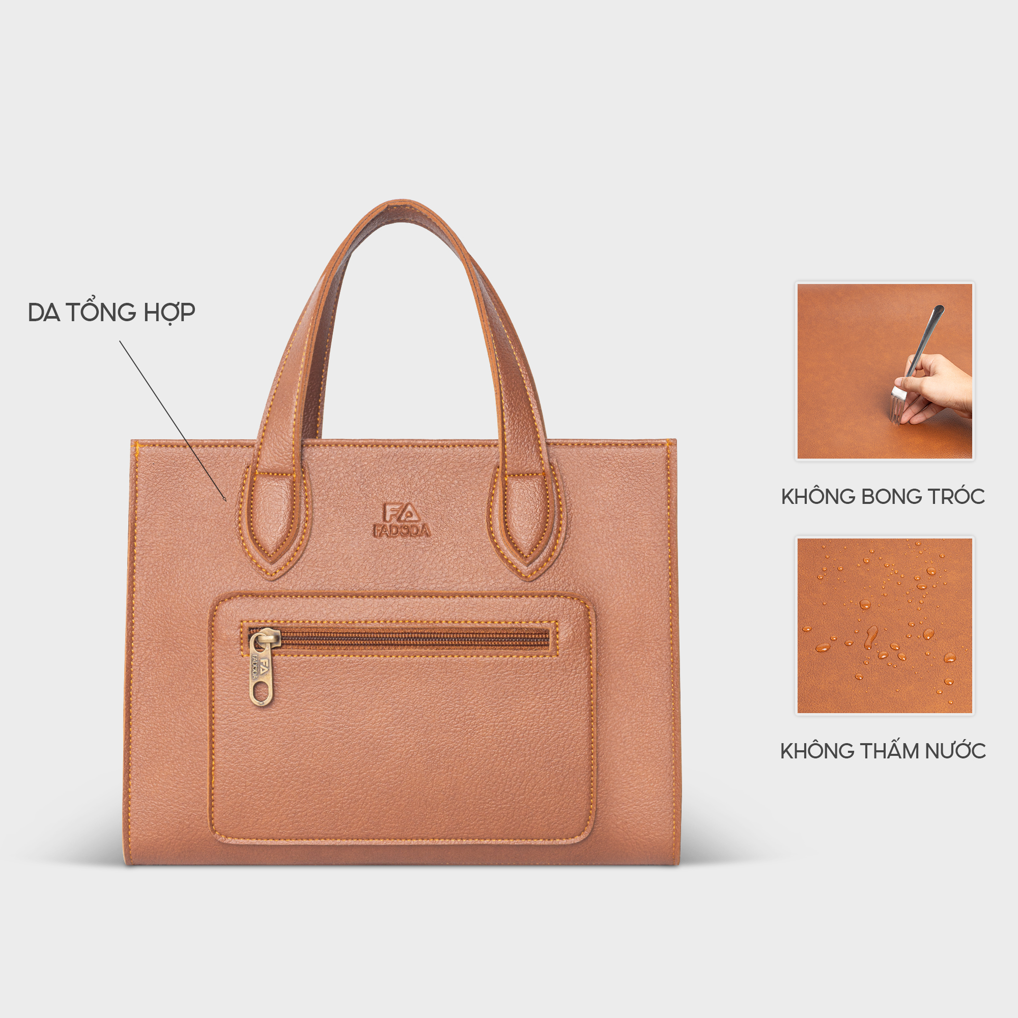 Túi xách da nữ mini Fadoda FTX19
