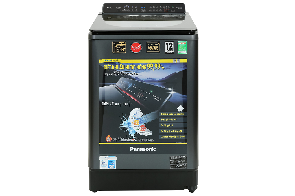 Máy giặt Panasonic Inverter 16 Kg NA-FD16V1BRV - Hàng Chính Hãng