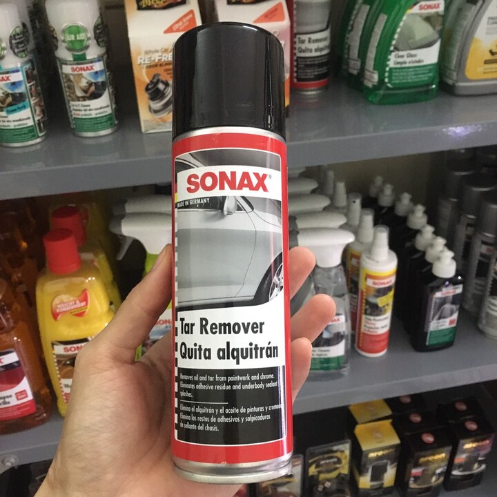 Dung dịch tẩy nhựa đường, băng keo Sonax Tar Remover 334200 - Hàng Nhập Khẩu