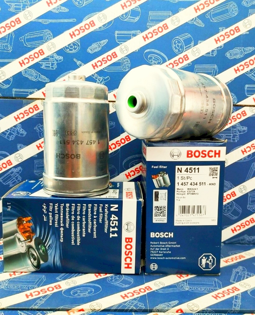 Lọc Nhiên Liệu Hyundai Solati, Grand Starex Máy dầu/Diesel - Bosch N4511