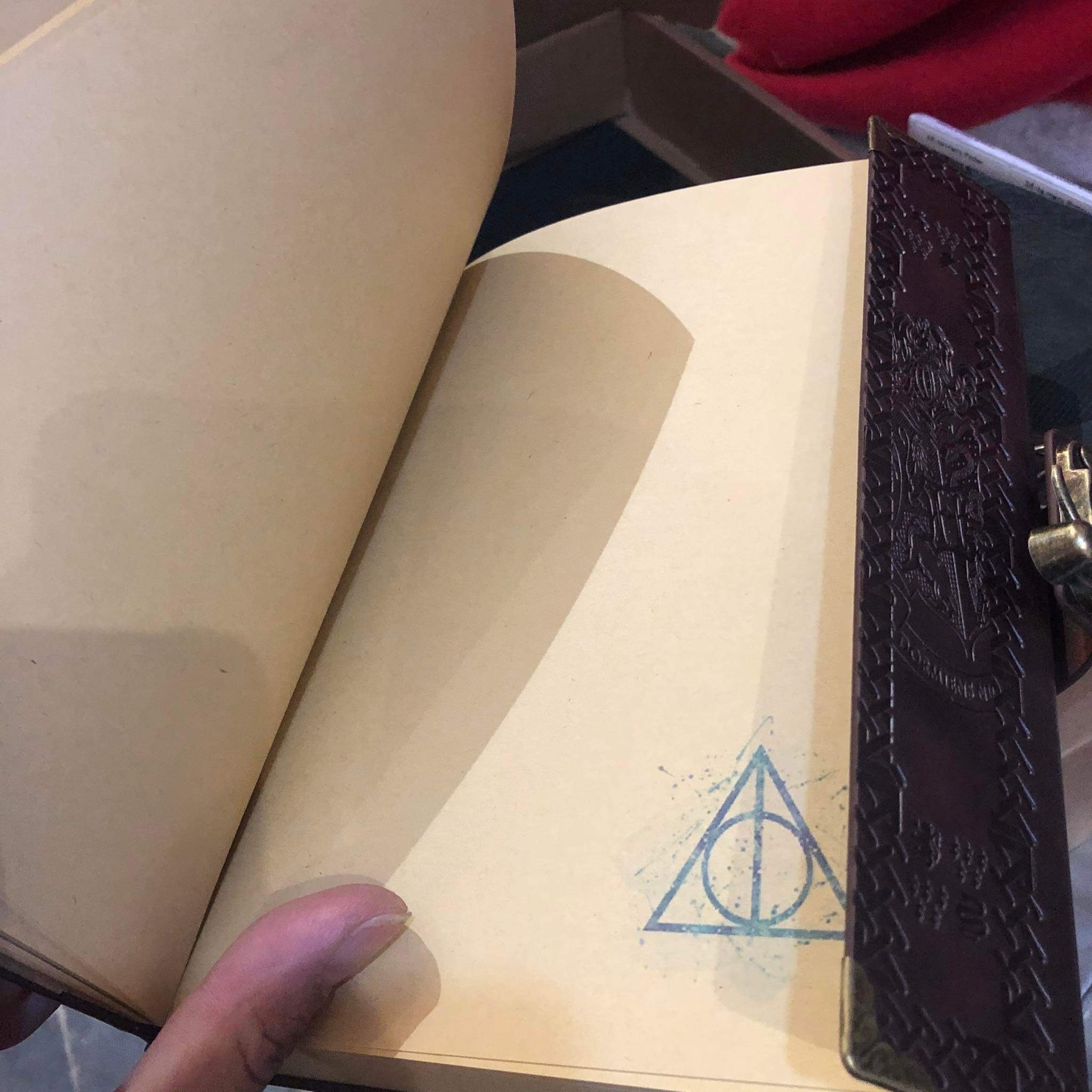 Sổ tay bìa da Hogwast Harry Poter
