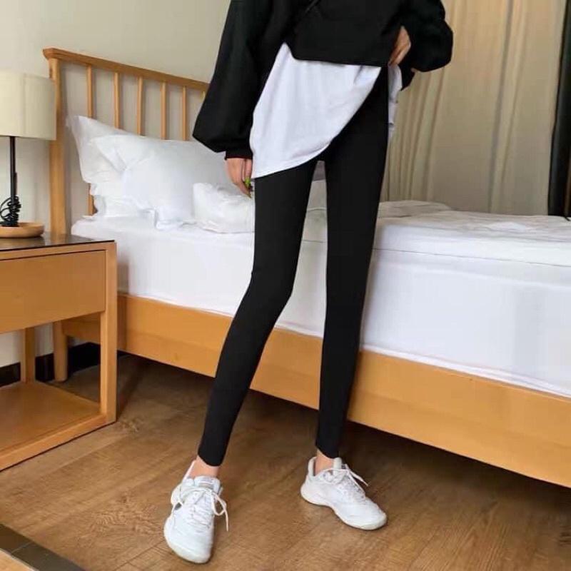 Quần legging dài trơn