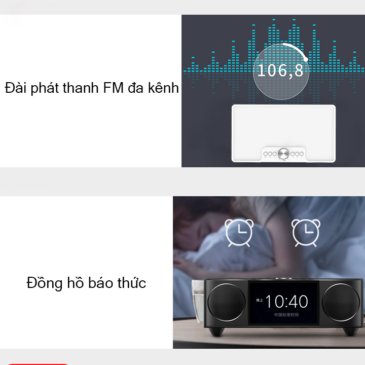 Loa karaoke không dây - Loa karaoke mini - Loa bluetooth - Loa nghe nhạc