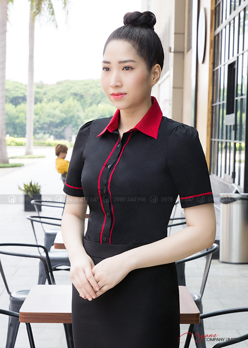 Áo sơ mi nữ ngắn tay