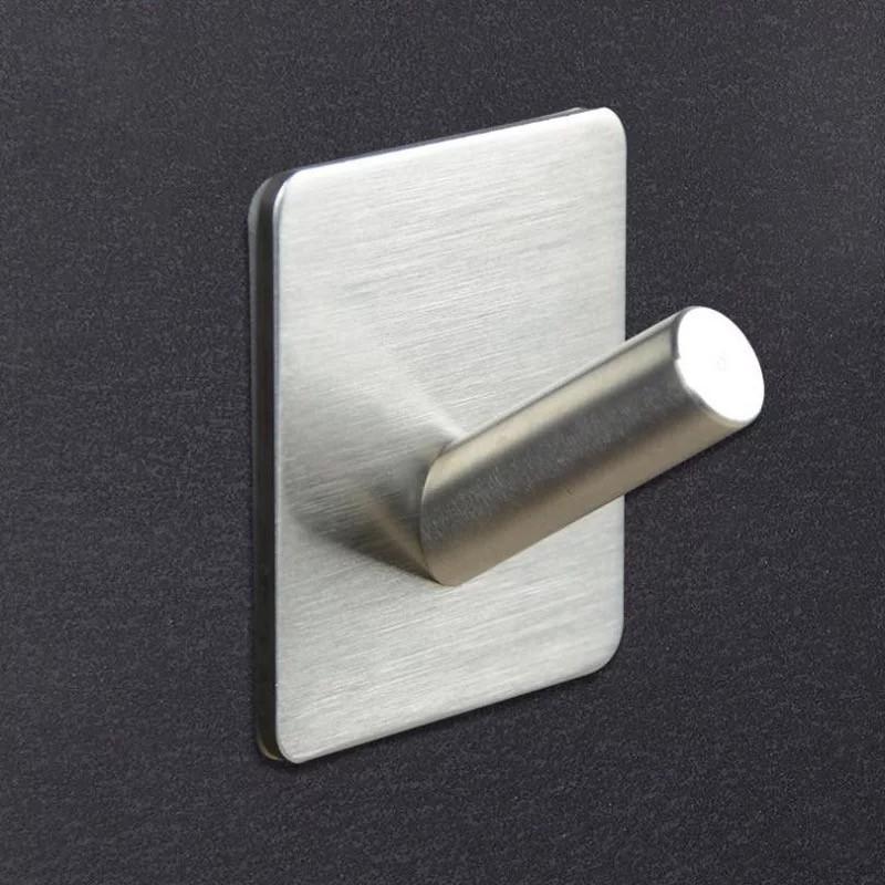 Móc Treo Đồ Tiện Dụng, Gá Treo Đồ Dùng Cá Nhân Nhỏ Gọn, Móc Treo Quần Áo Inox Chắc Chắn, Móc Dán Tường Chịu Lực. Kingler 2009
