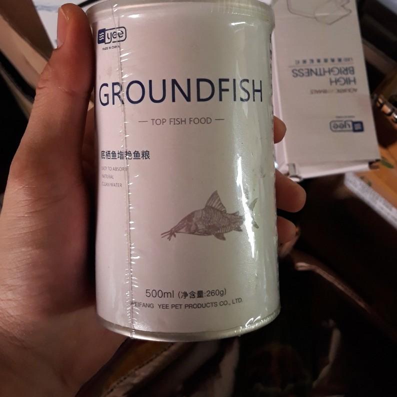 Thức ăn chuyên dụng cho cá chuột, pleco, longfin và các loại cá tầng đáy- cám Groundfish