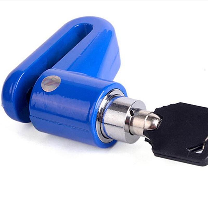 1PCs Anti Theft Disk Disc Brake Rotor Lock for Scooter Bike Safety Lock for Outdoor Motorcycle Bicycle Cycling Accessories