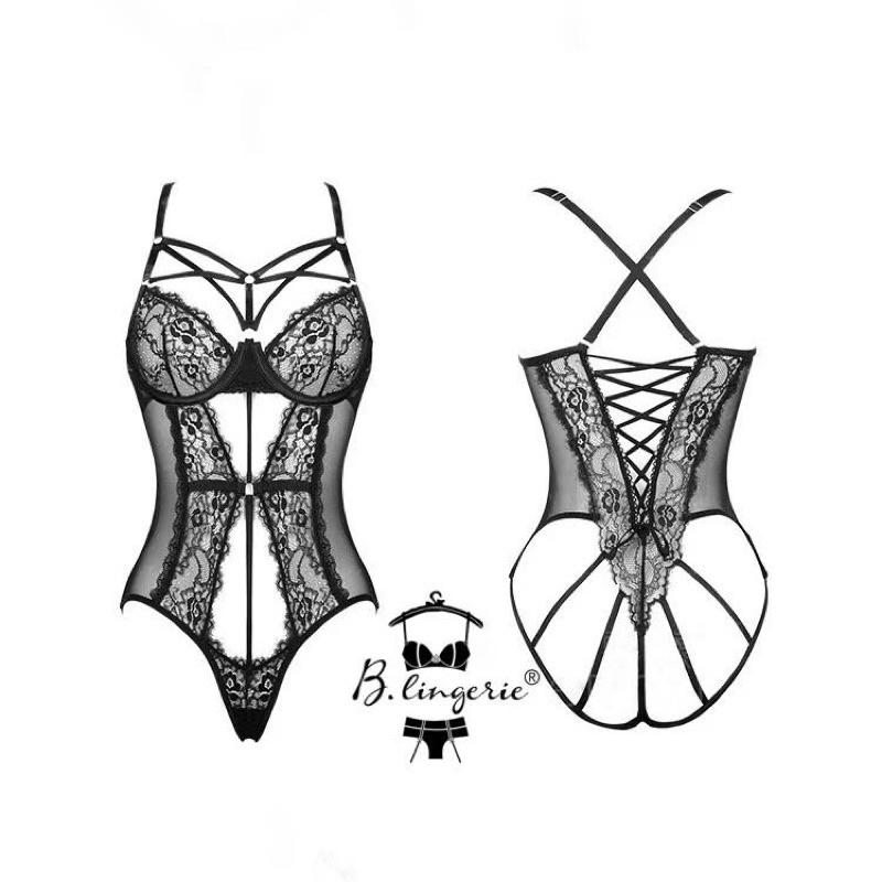 Đồ Lót Bodysuit Mỏng Manh - B.Lingerie