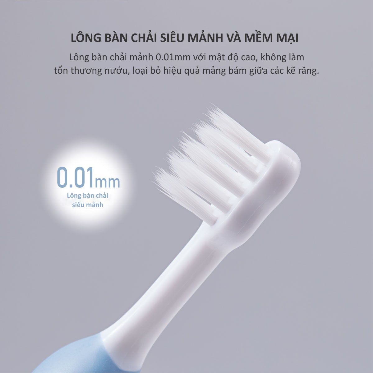 Set 3 bàn chải đánh răng lông mềm cho bé từ 1-3 tuổi KUKU KU1164