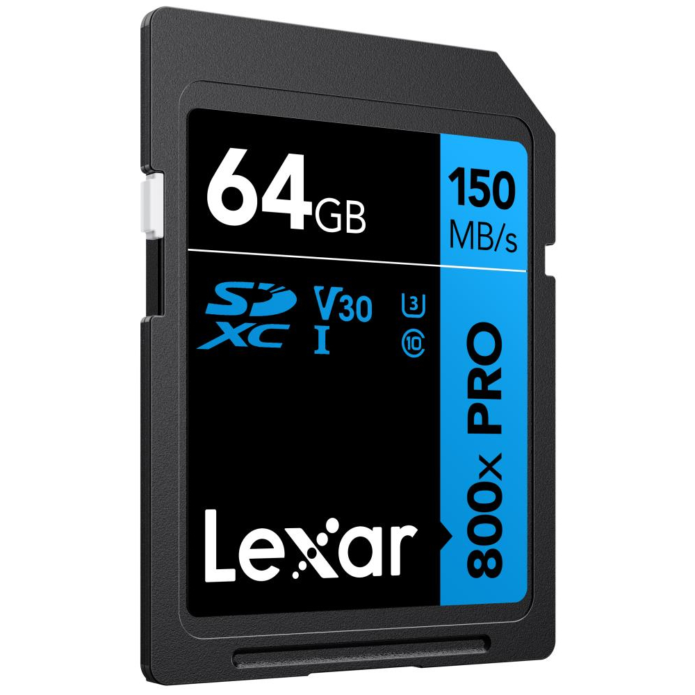 Thẻ nhớ 32GB/ 64GB SDHC/ SDXC Lexar 800X PRO UHS-I BLUE Series, tốc độ đọc lên đến 150Mb/s - HÀNG CHÍNH HÃNG